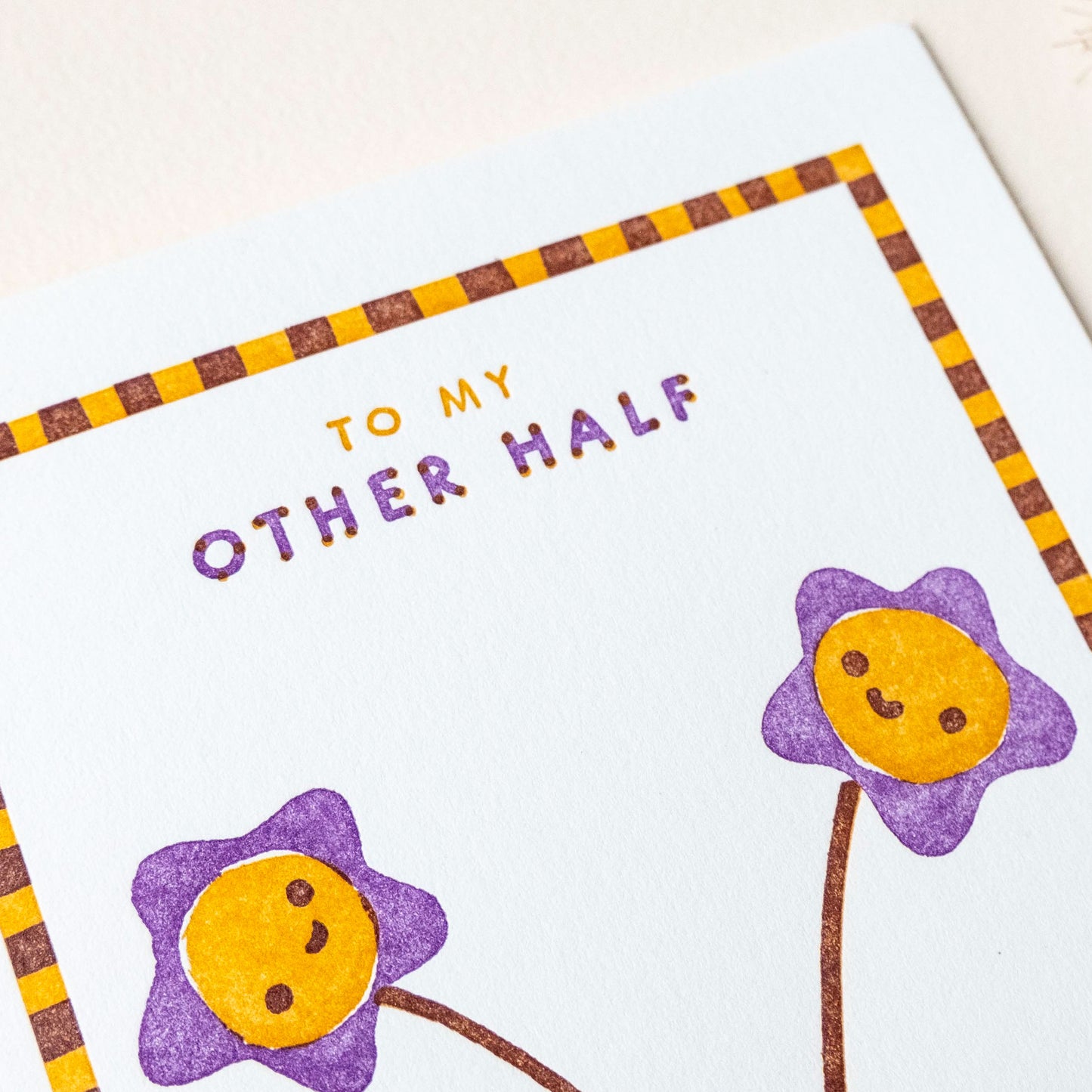 Other Half | Love Friendship | Letterpress Card