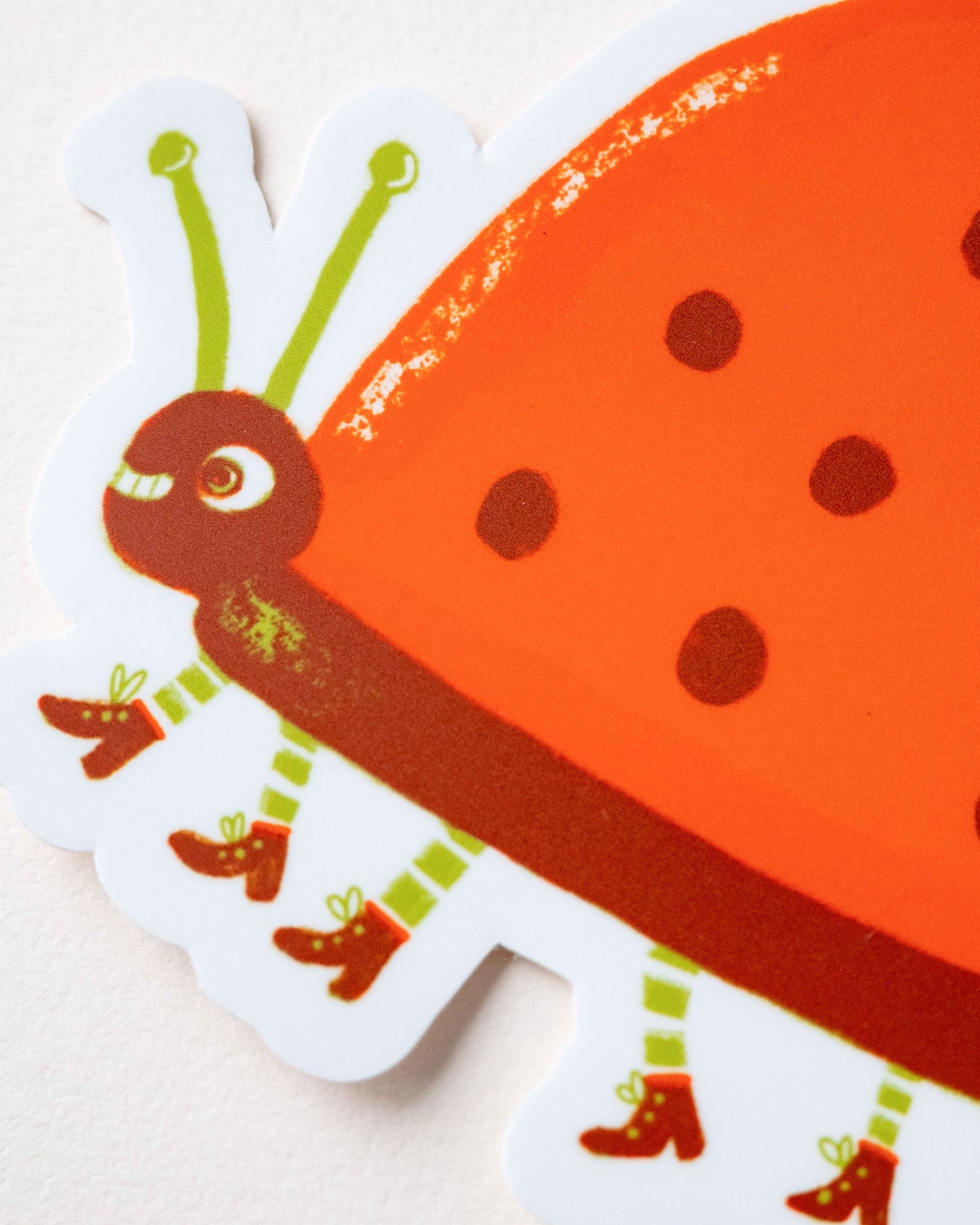 Ladybug Vinyl Sticker