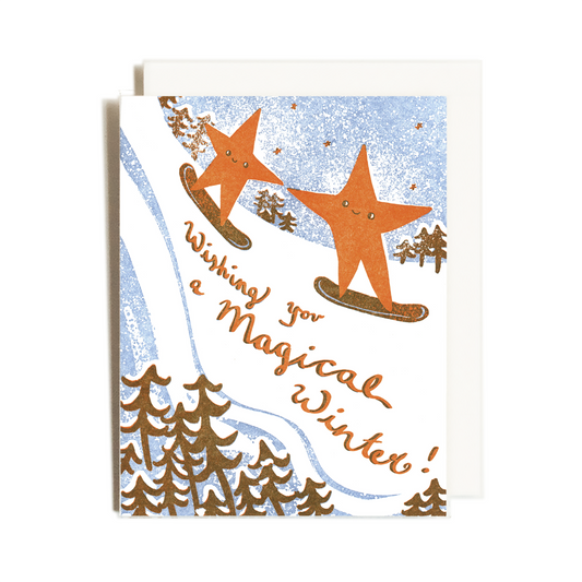 Magical Winter Greeting Card