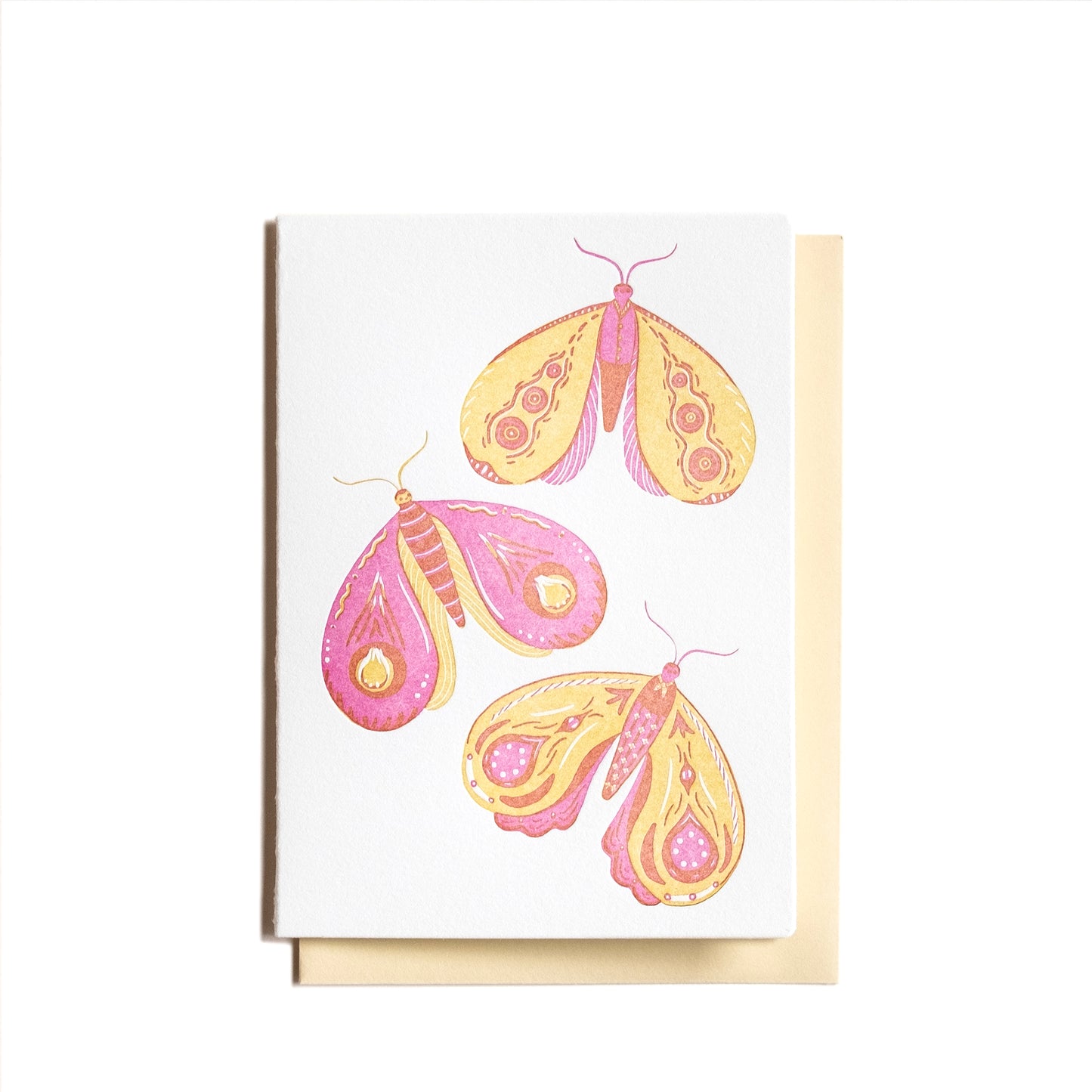 Moth | Clever Clothes | Letterpress Cards Set of 5