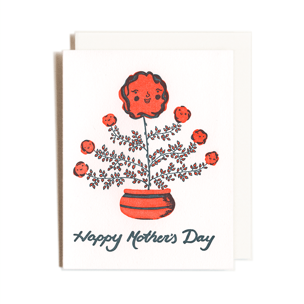 Mother's Day Roses | Letterpress Card